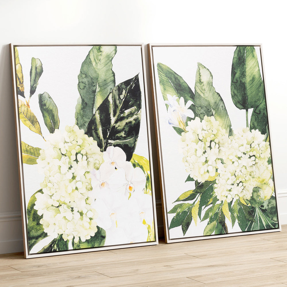 Splosh Greenhouse Right Framed Canvas Home Decor 94x64cm