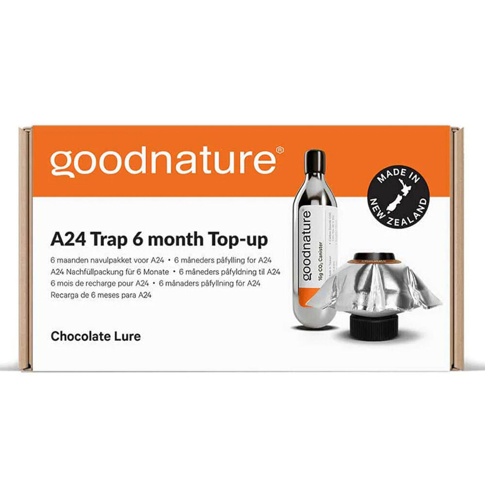 Goodnature A24 Rat Trap Refill 6-Month Top Up - Chocolate