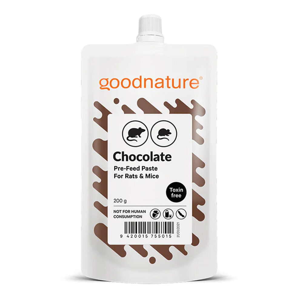 Goodnature A24 Pre-Feed Lure Paste 200g & 6-Month Top Up Set - Chocolate