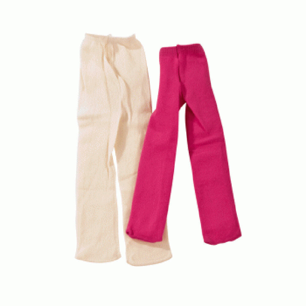2PK 2pc Gotz Wardrobe Pink & Cream Leggings Tights Pants Baby Girl Doll Clothes 42cm