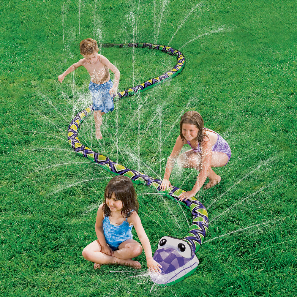 Go Play! Water Wiggles Inflatable Snake Spraying Action Toy Kids/Children 3Y+