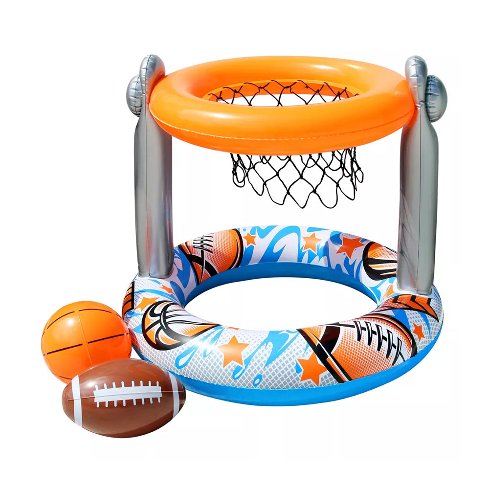 Go Play! 2 In 1 Sports Challenge Basketball/Football Pool Game 3y+