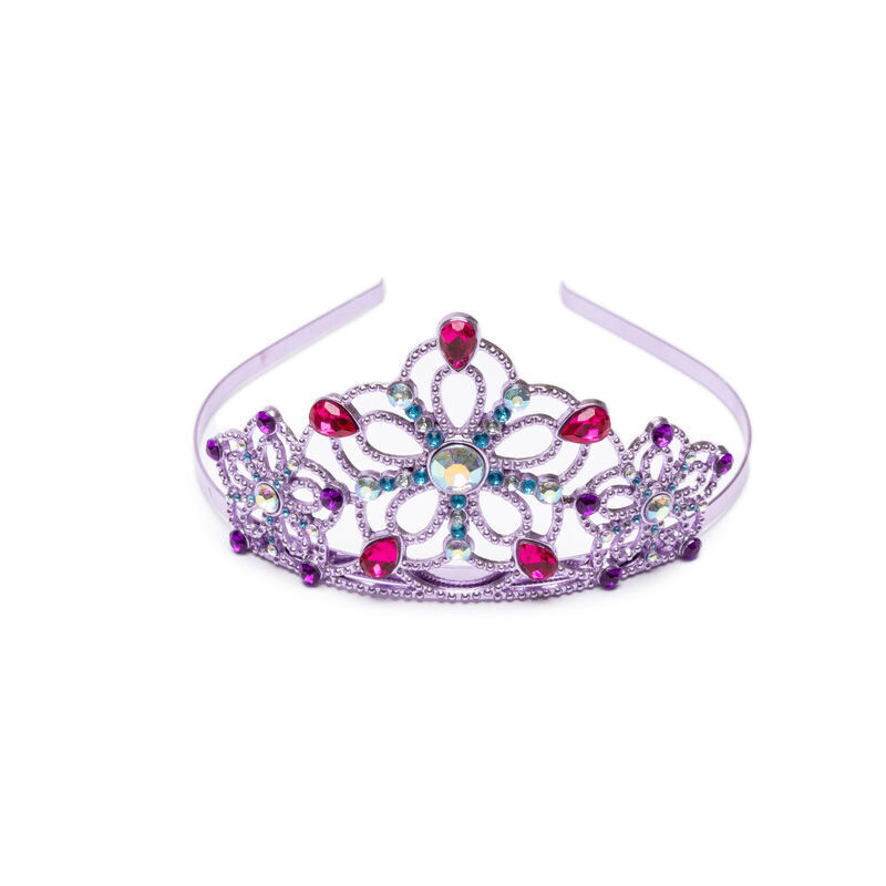 2PK Great Pretenders Bejewelled Tiara Kids Headpiece Hair Accessories 3y+ Lilac