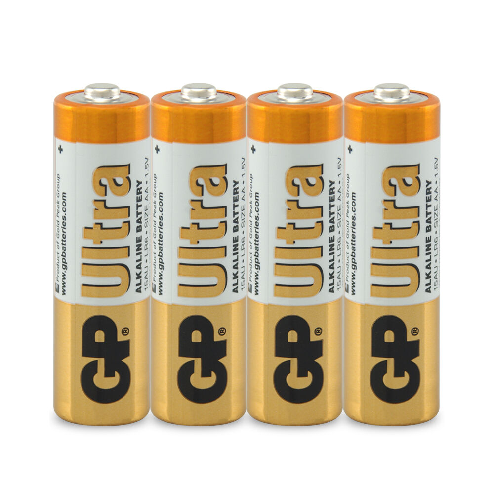 5x 4pc AgBoss GP Ultra Alkaline AA Long Lasting Everyday Battery 1.5V