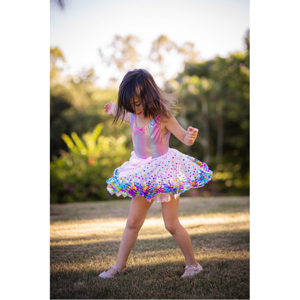 Great Pretenders Size 4-6 Party Fun Sequin Skirt Kids 3y+