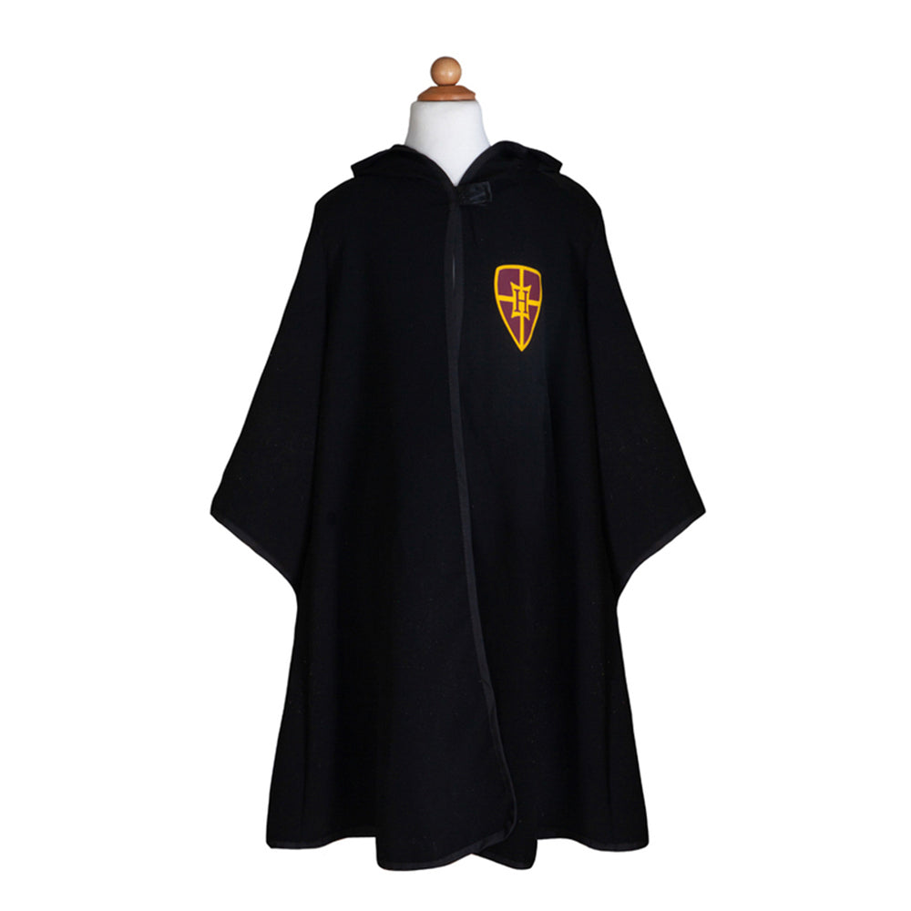 Great Pretenders Size 5-6 Wizard Cloak w/ Glasses Kids 3y+