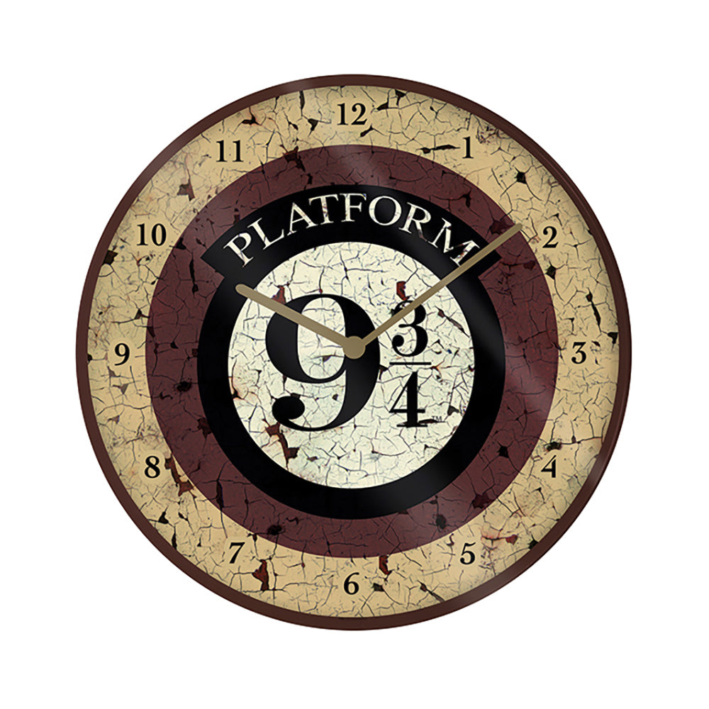 Wizarding World Harry Potter Platform 9 3/4 Clock Wall Mount