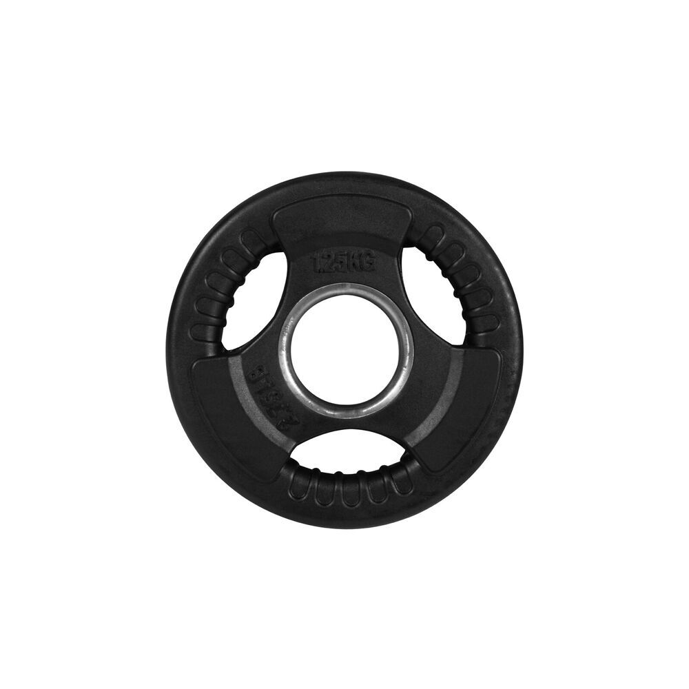 8PK Standard Rubber Ezy Grip Disc Weight Plate Home Gym Exercise 1.25kg