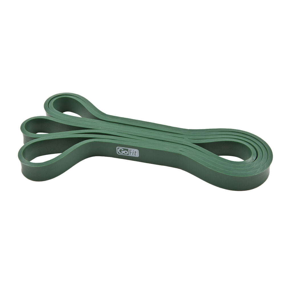 2PK GoFit Super Band Yoga Fitness Exercise Resistance Loop 30-50lbs Green