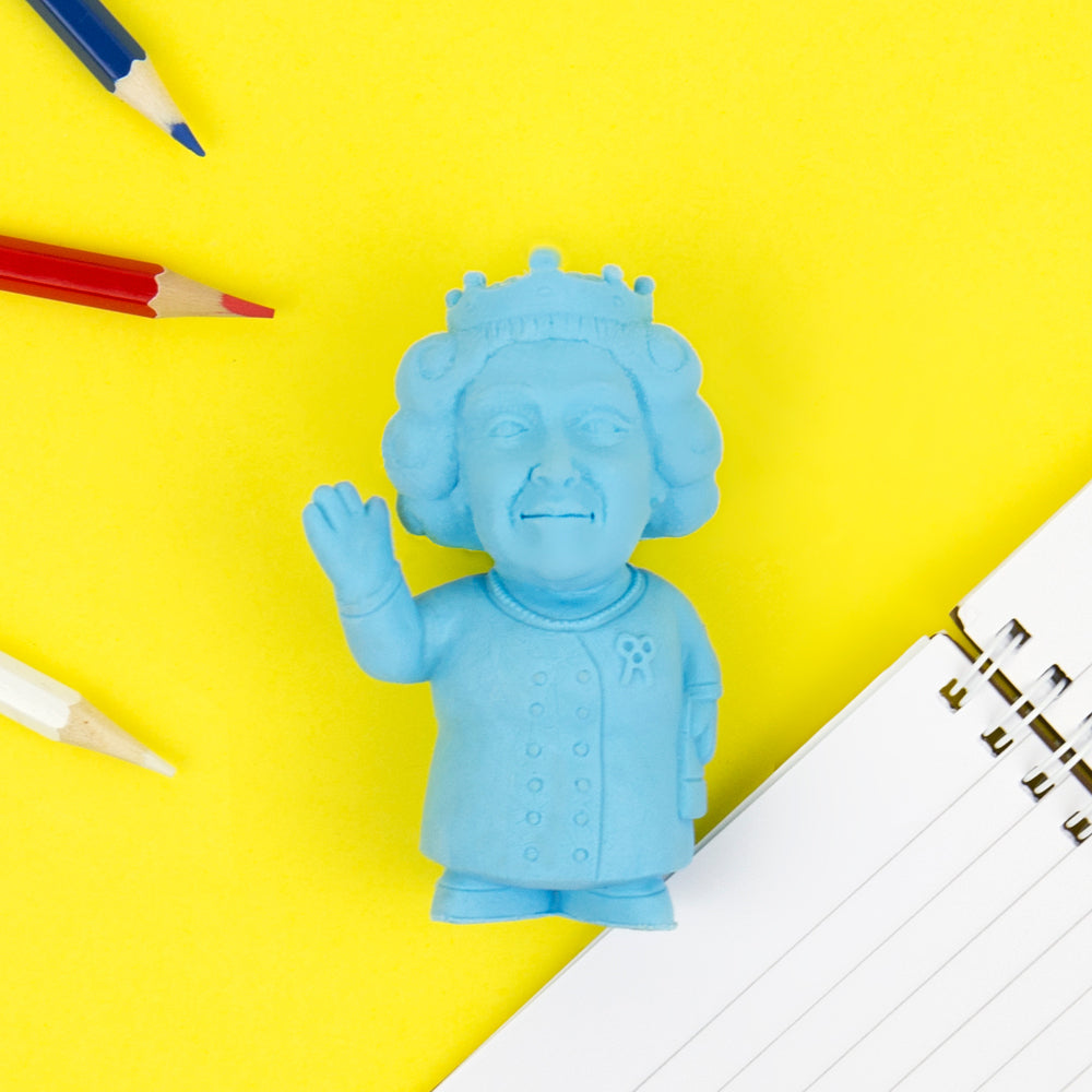 2PK Gift Republic Royal Eraser Office/School Stationery - Blue