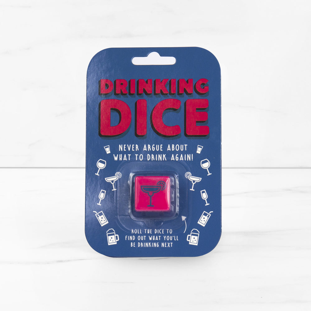 Gift Republic Drinking Dice Adult Party Game - Pink