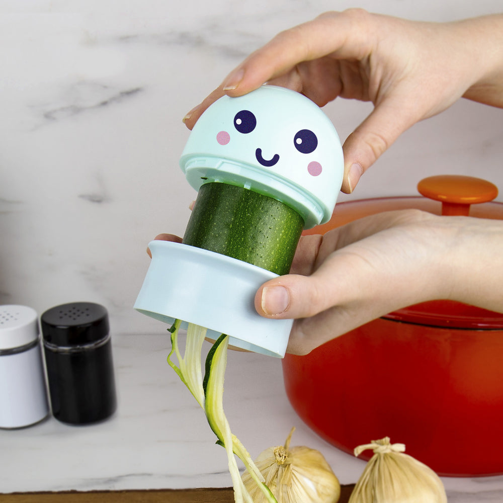 Gift Republic Jellyfish Vegetable Spiraliser - Light Blue