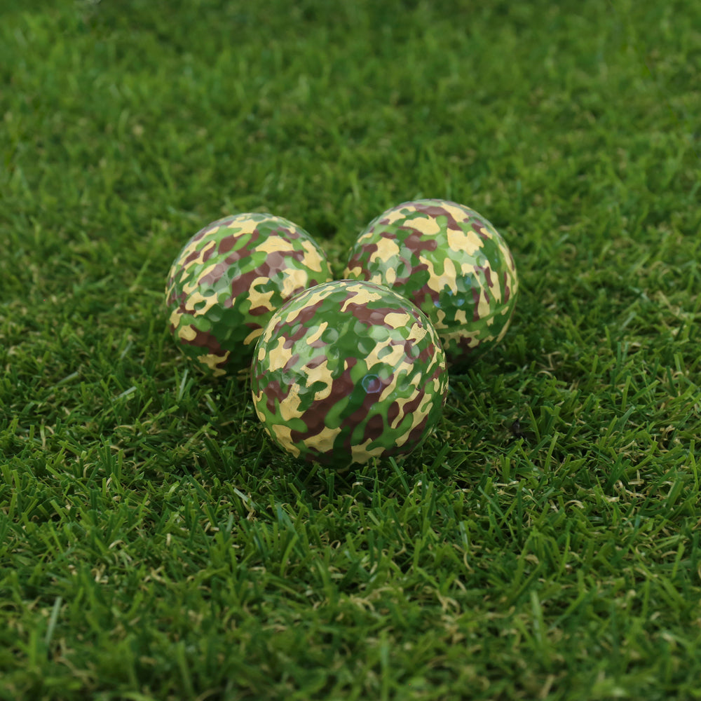 3pc Gift Republic Camouflage Golf Balls Sports Training