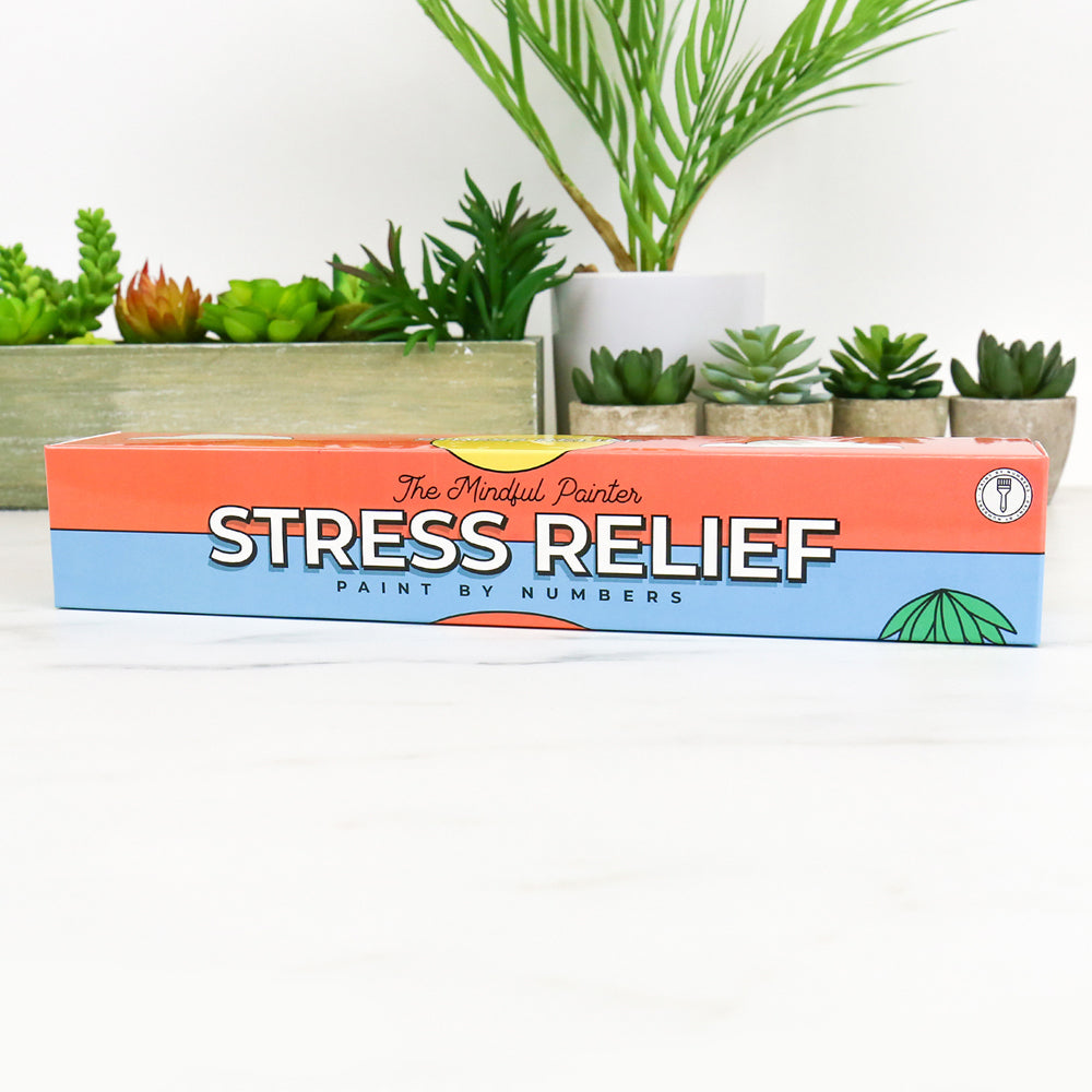 Gift Republic The Mindful Painter Stress Relief Hanging Canvas