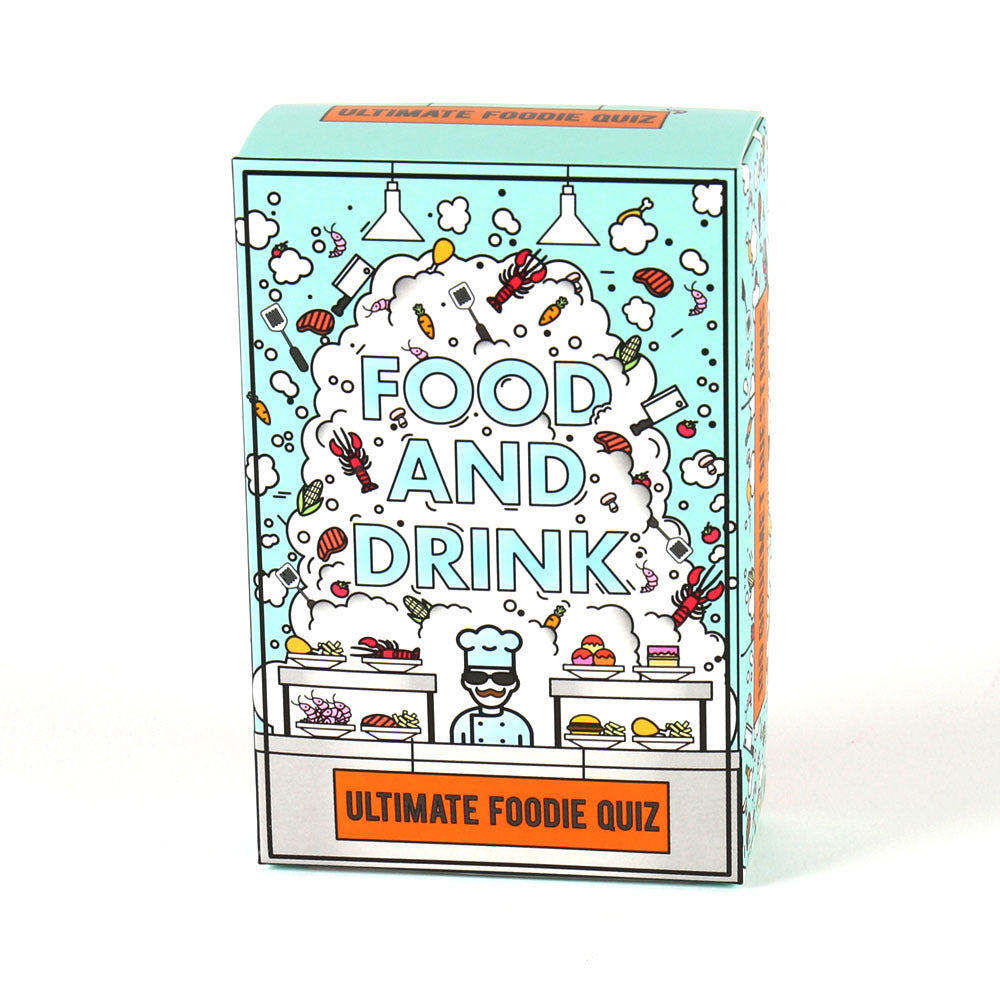 Gift Republic Food & Drink Trivia Cards Question Game