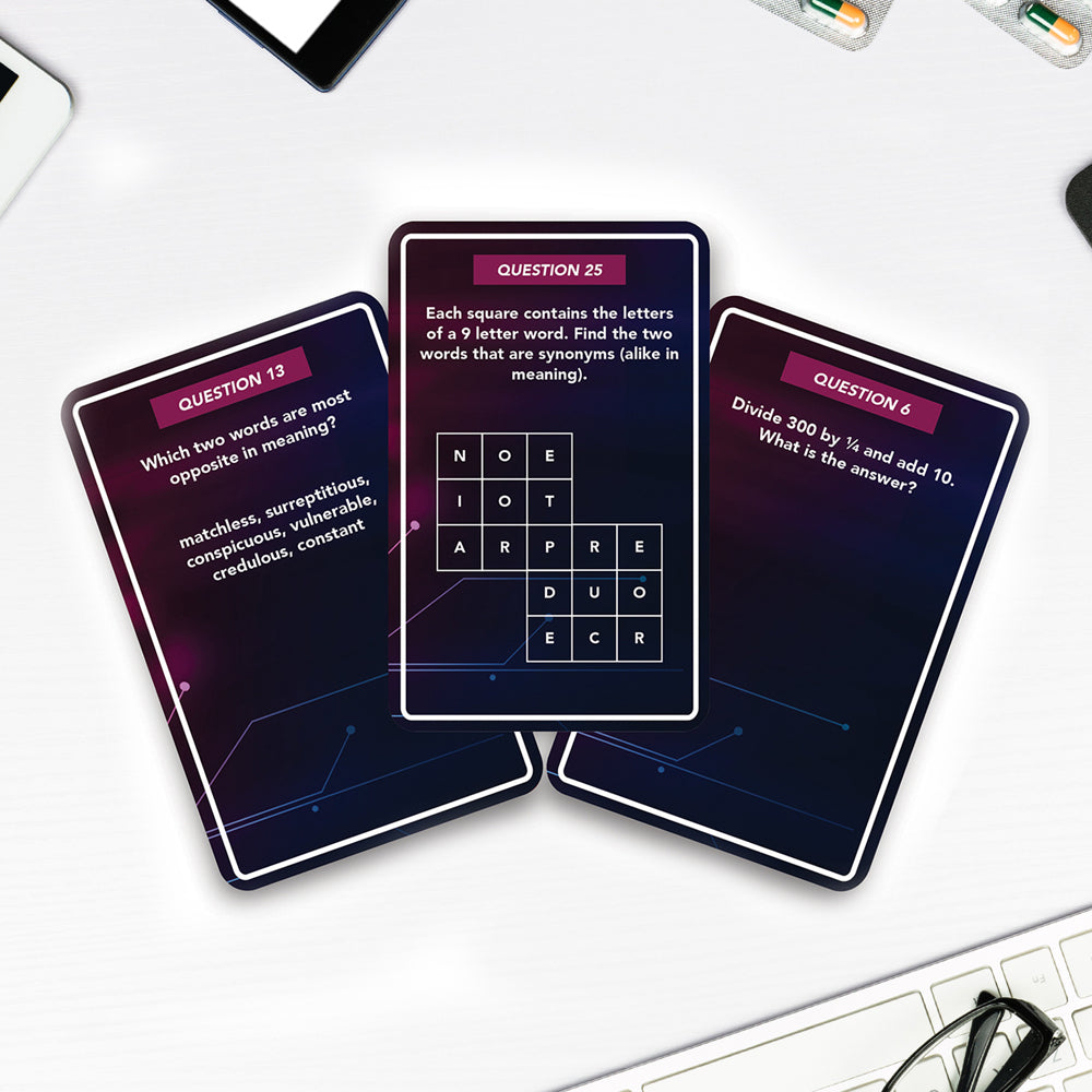 Gift Republic IQ Test Cards Trivia Question Party Game Deck Set