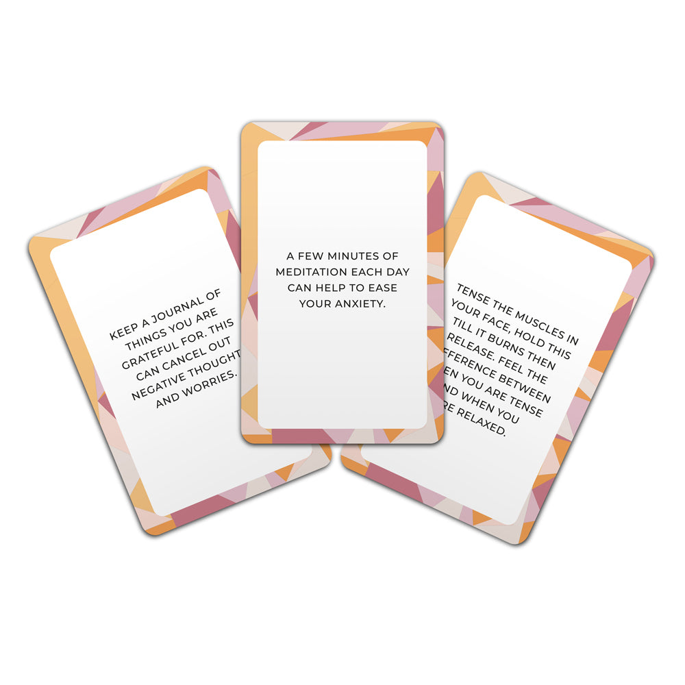 3PK Gift Republic Stress Less 100-Tips Trivia/Guide Cards Set