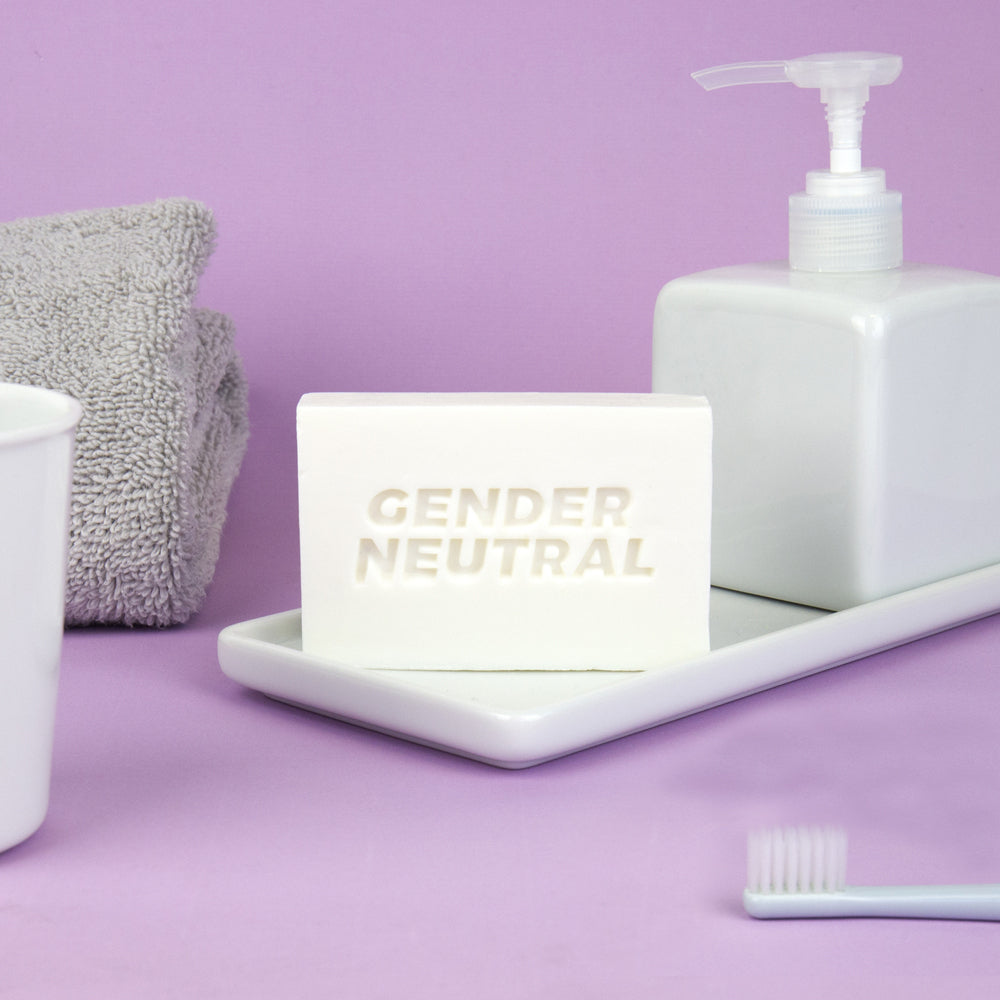 10PK Gift Republic Gender Neutral Body Bar Soap w/ Vanilla Scent - White