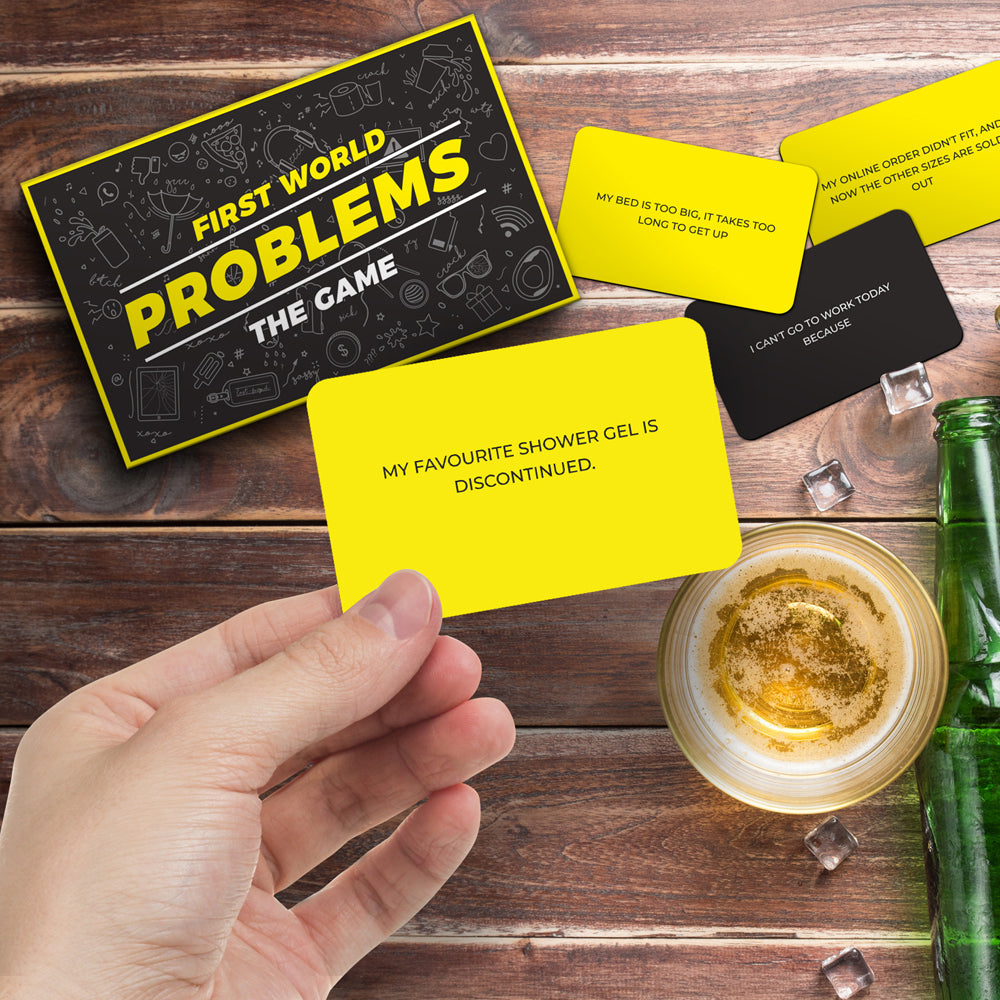 Gift Republic First World Problems Card Game Deck Set