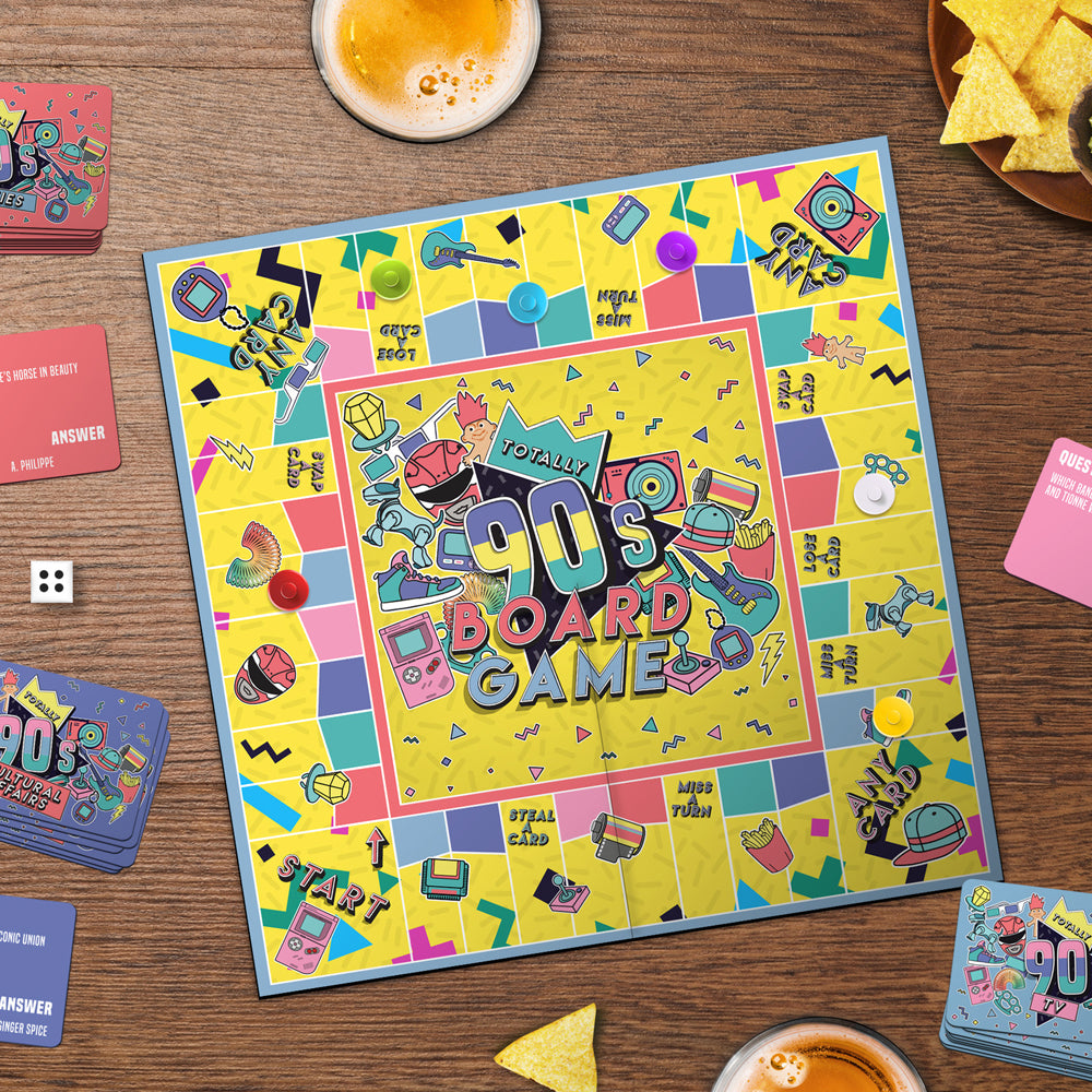Gift Republic Totally 90's Board Game Kids/Family 12y+