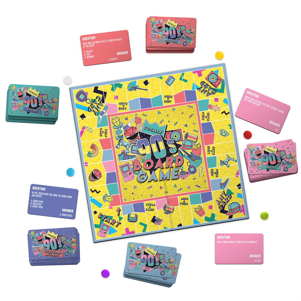 Gift Republic Totally 90's Board Game Kids/Family 12y+