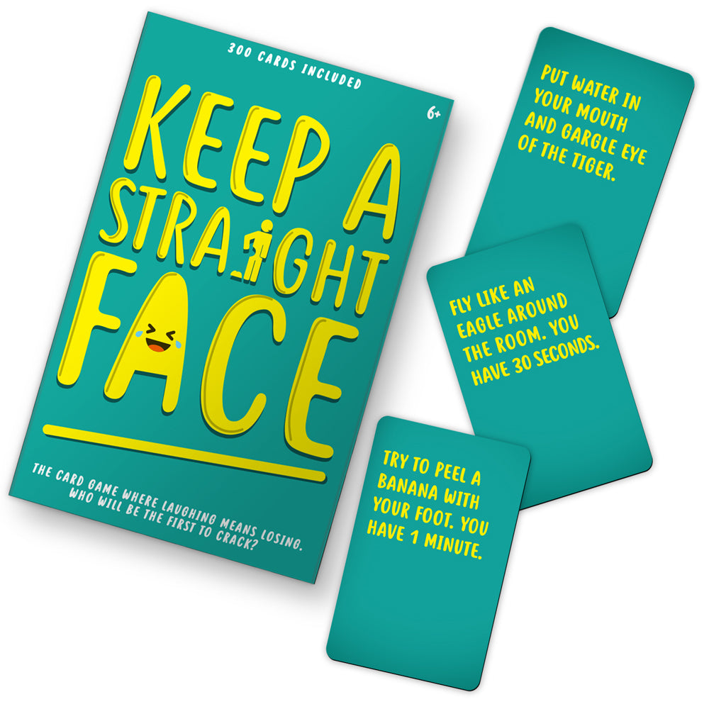300pc Gift Republic Keep A Straight Face Card Game 6y+
