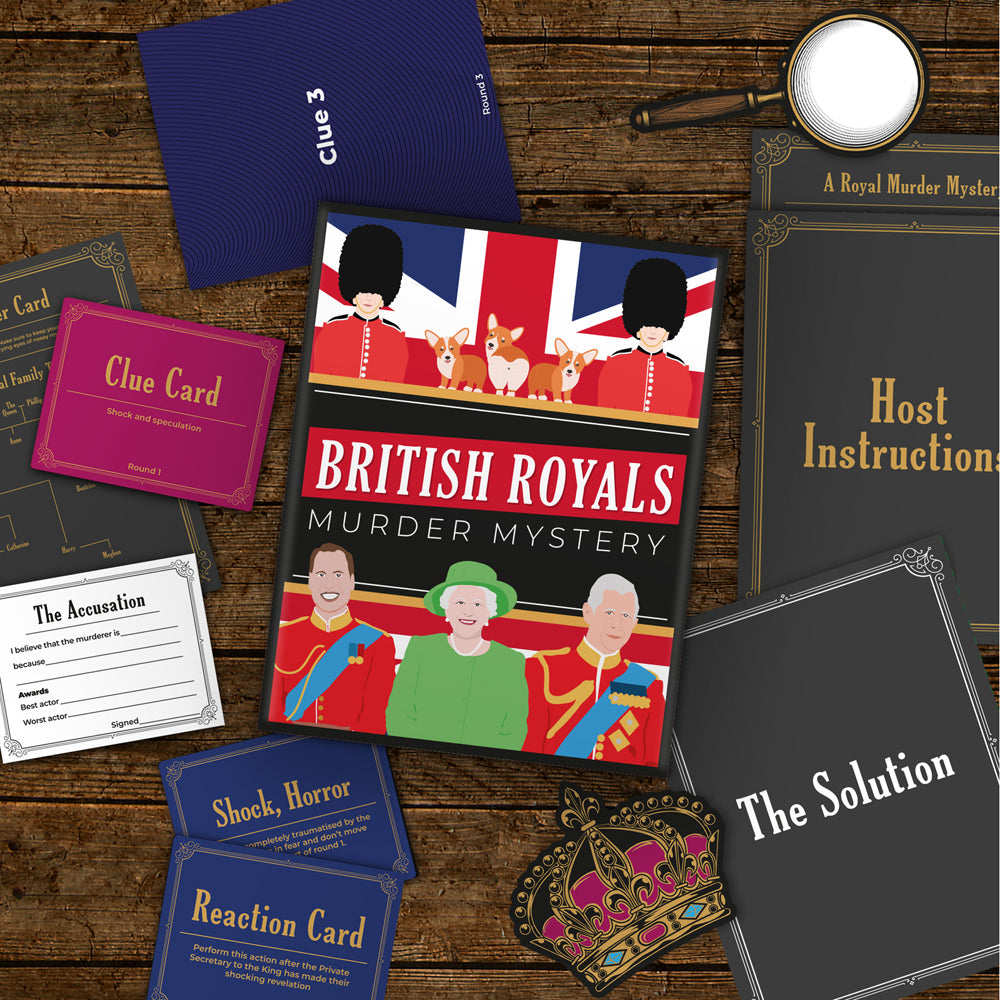 Gift Republic Royal Murder Mystery Family Board Game