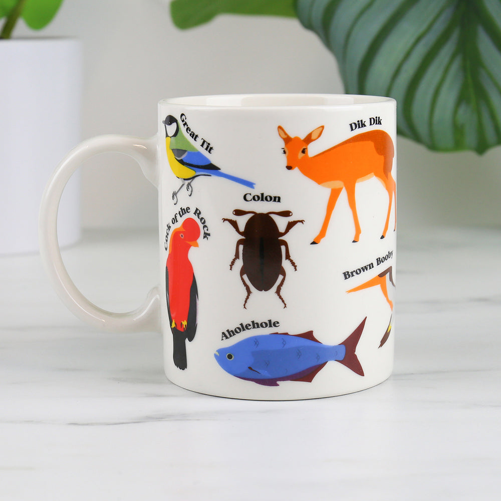 Gift Republic 350ml/12cm Naughty Nature Coffee Mug w/ Handle