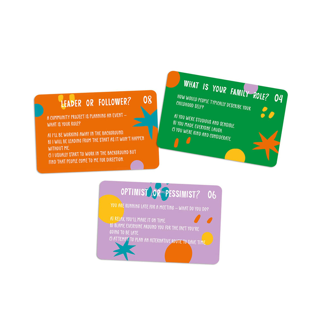 100pc Gift Republic Personality Test Cards Assessment Pack