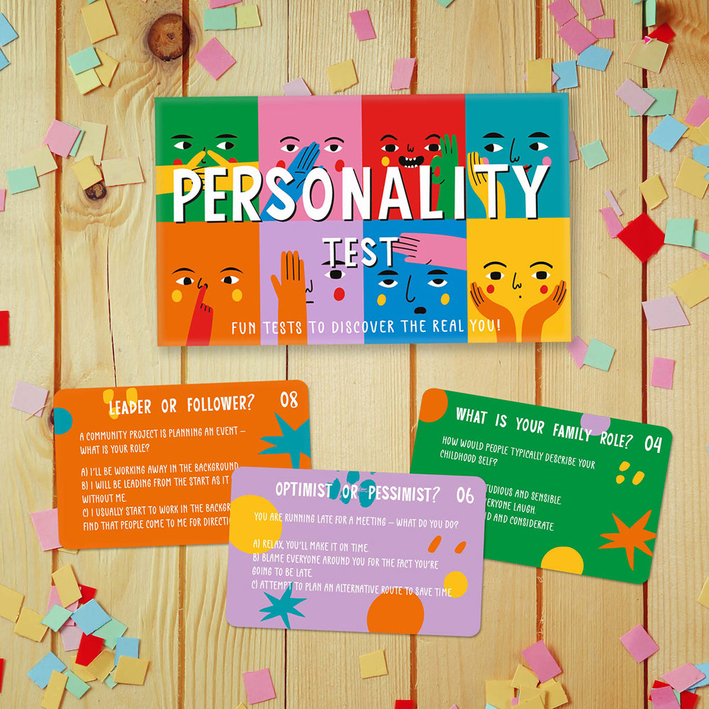 100pc Gift Republic Personality Test Cards Assessment Pack