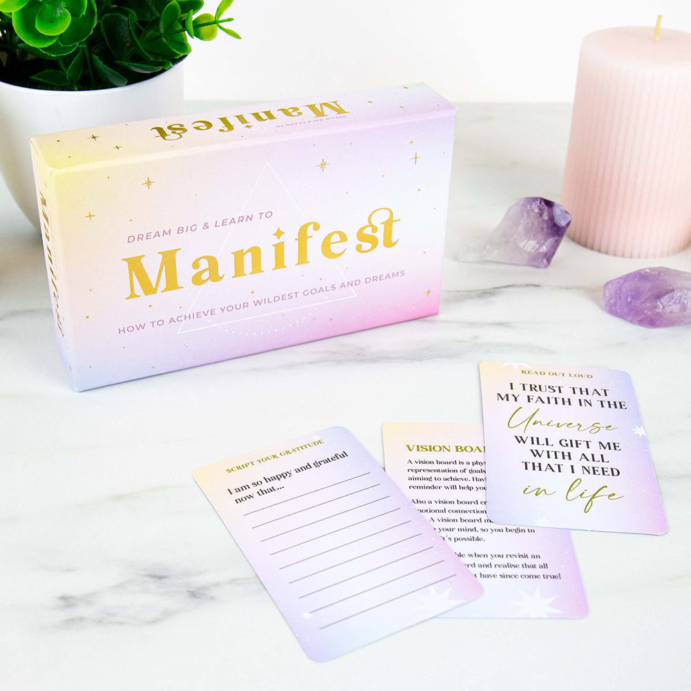 100pc Gift Republic Dream Big & Learn To Manifest Lifestyle Cards