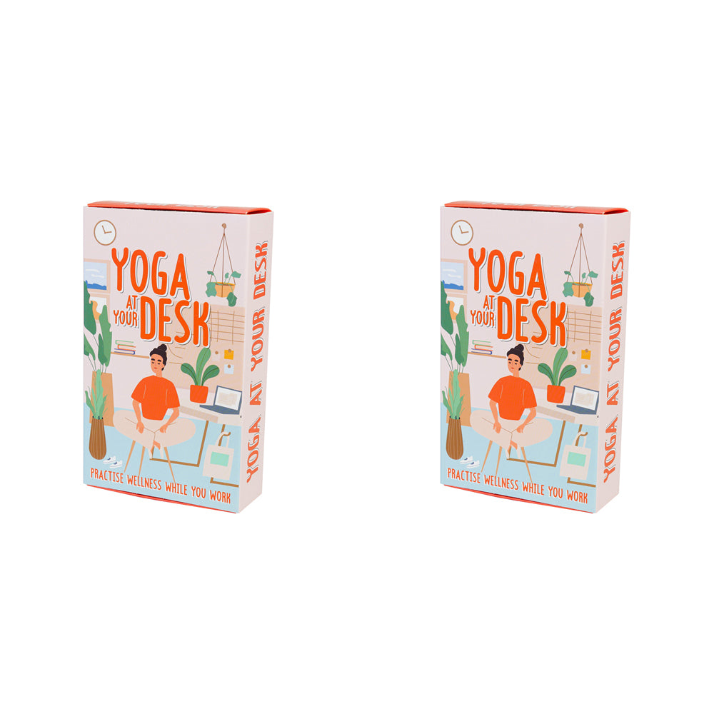 200pc Gift Republic Yoga At Your Desk Self-Care Guide Cards