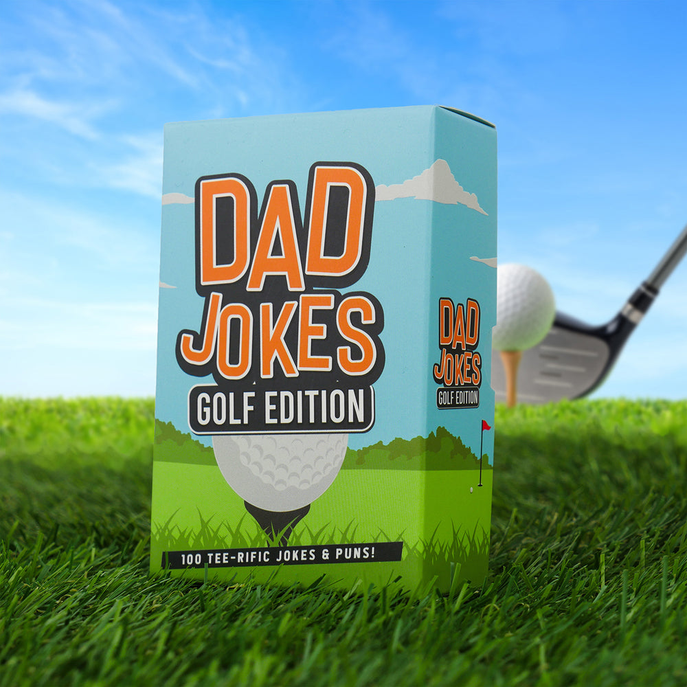 3PK Gift Republic 100-Dad Jokes Card Game Golf Edition