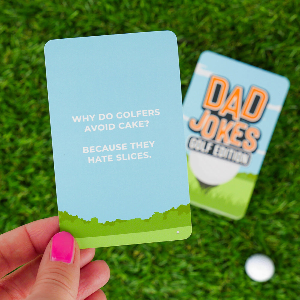 3PK Gift Republic 100-Dad Jokes Card Game Golf Edition