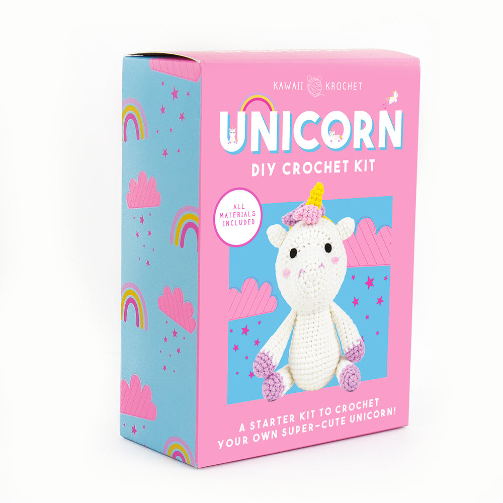 Gift Republic Kawaii Krochet Unicorn DIY Crochet Kit