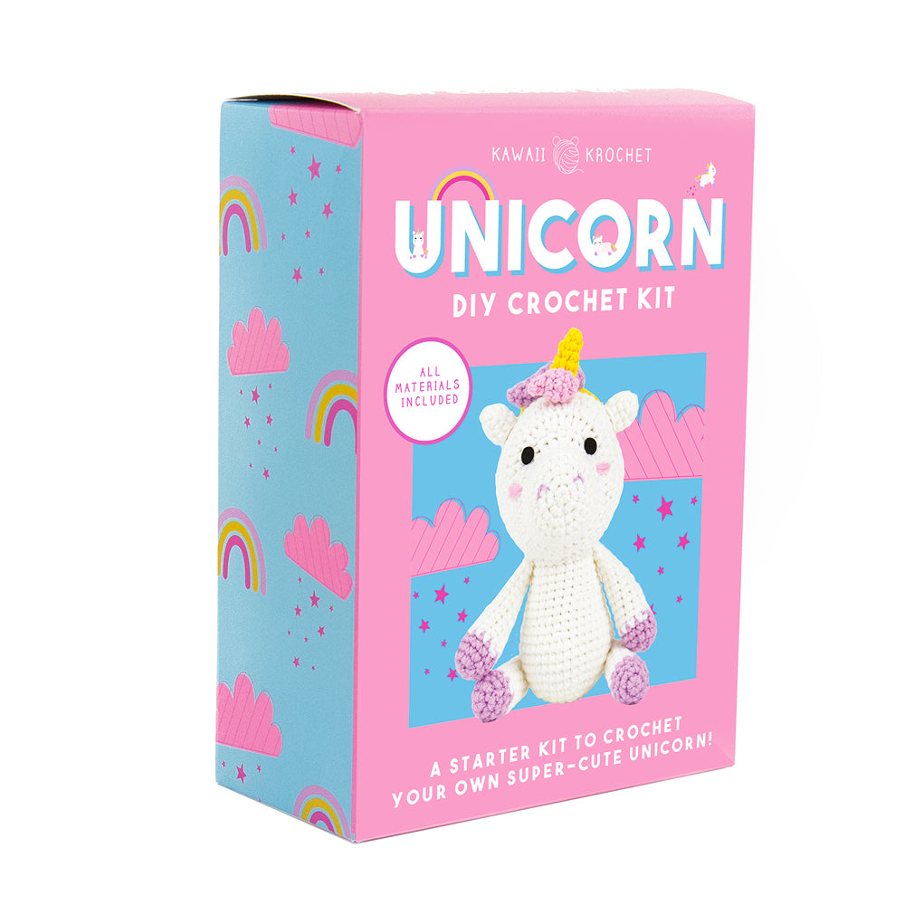 Gift Republic Kawaii Krochet Unicorn DIY Crochet Kit