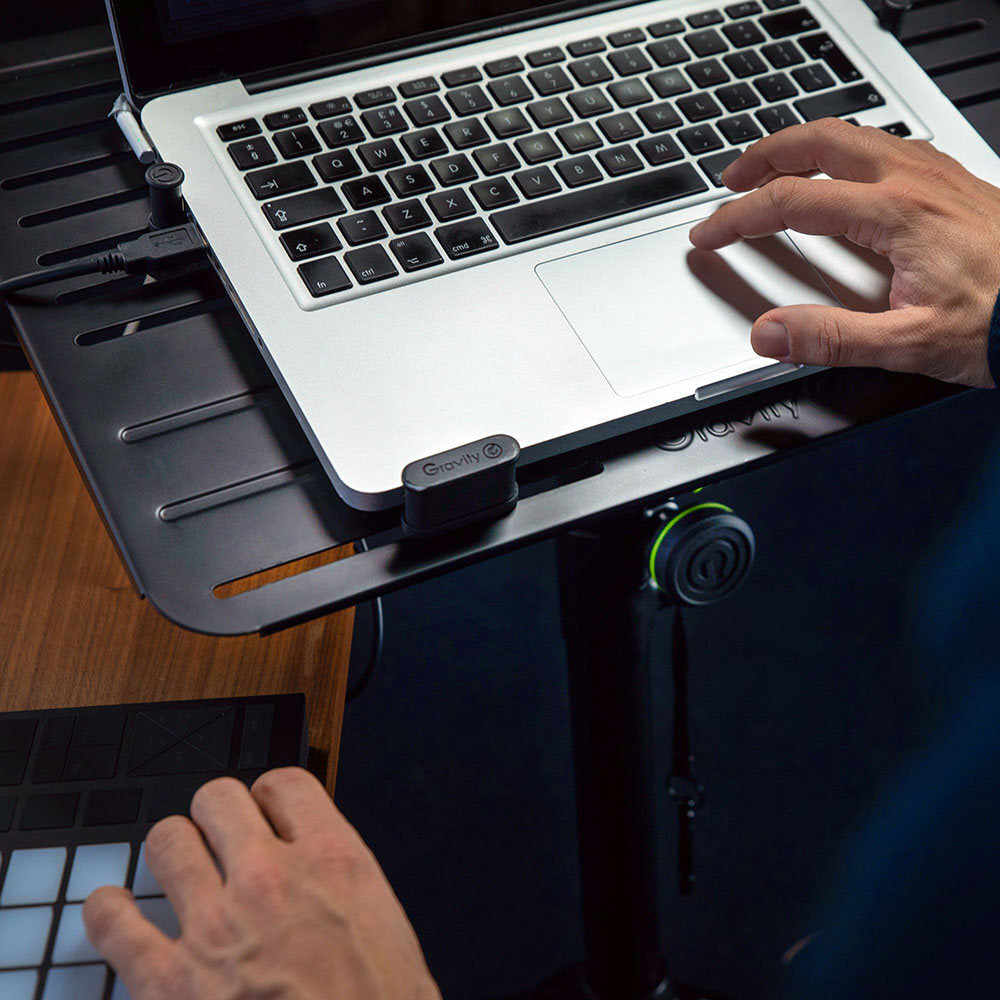 Gravity LTSTRAY1 Laptop Tray 33cm w/ Adjustable Holding Pin For 35mm Tube