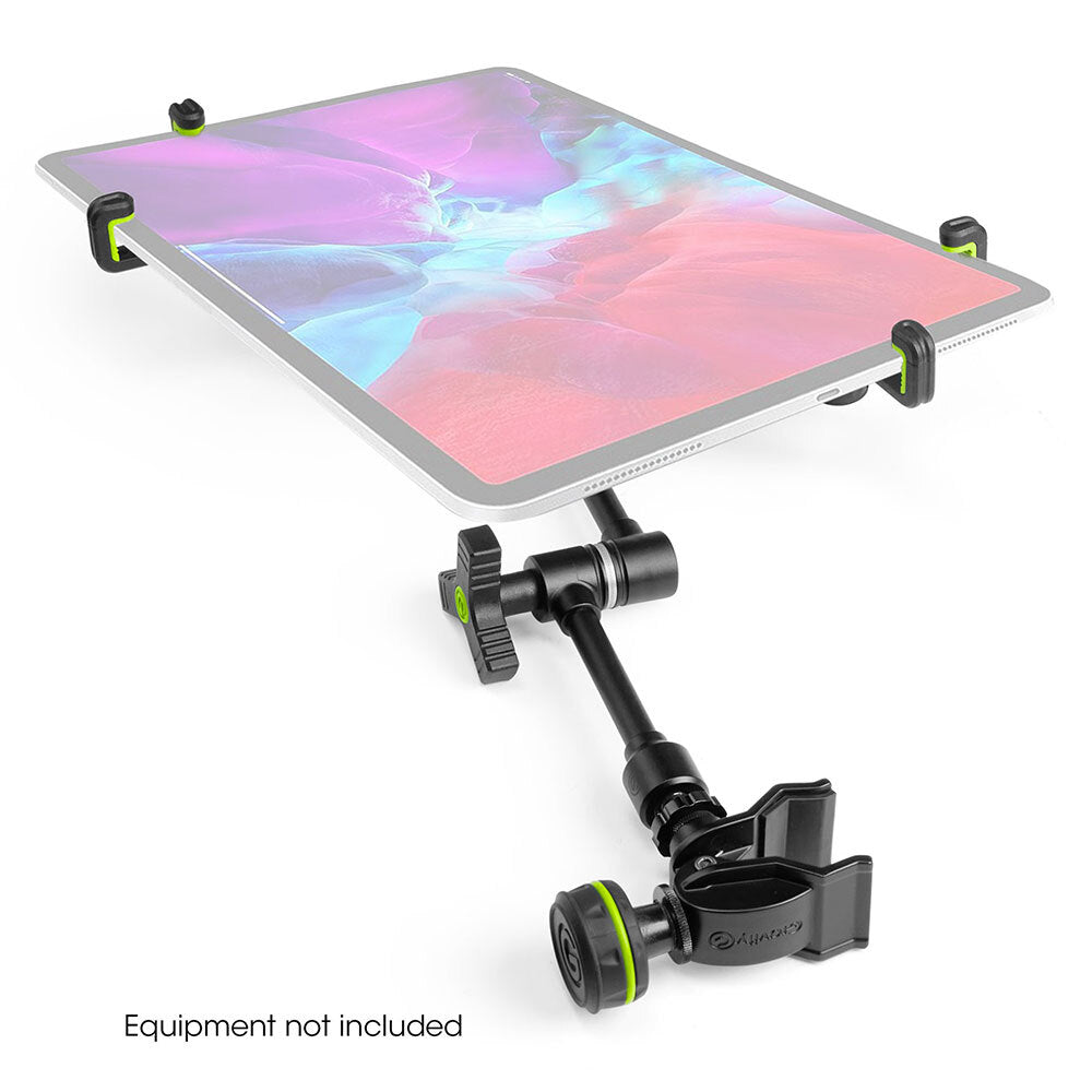 Gravity MATH01B Premium Adjustable Tablet Holder/Mount Bracket - Black