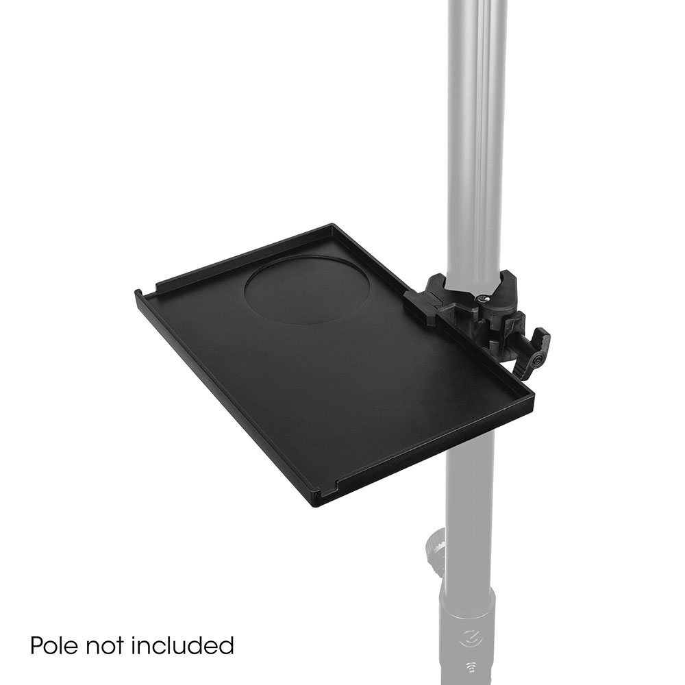 Gravity MATRAY3 Tiltable 22cm Traveler Tray For Mic/Guitar Stand - Black