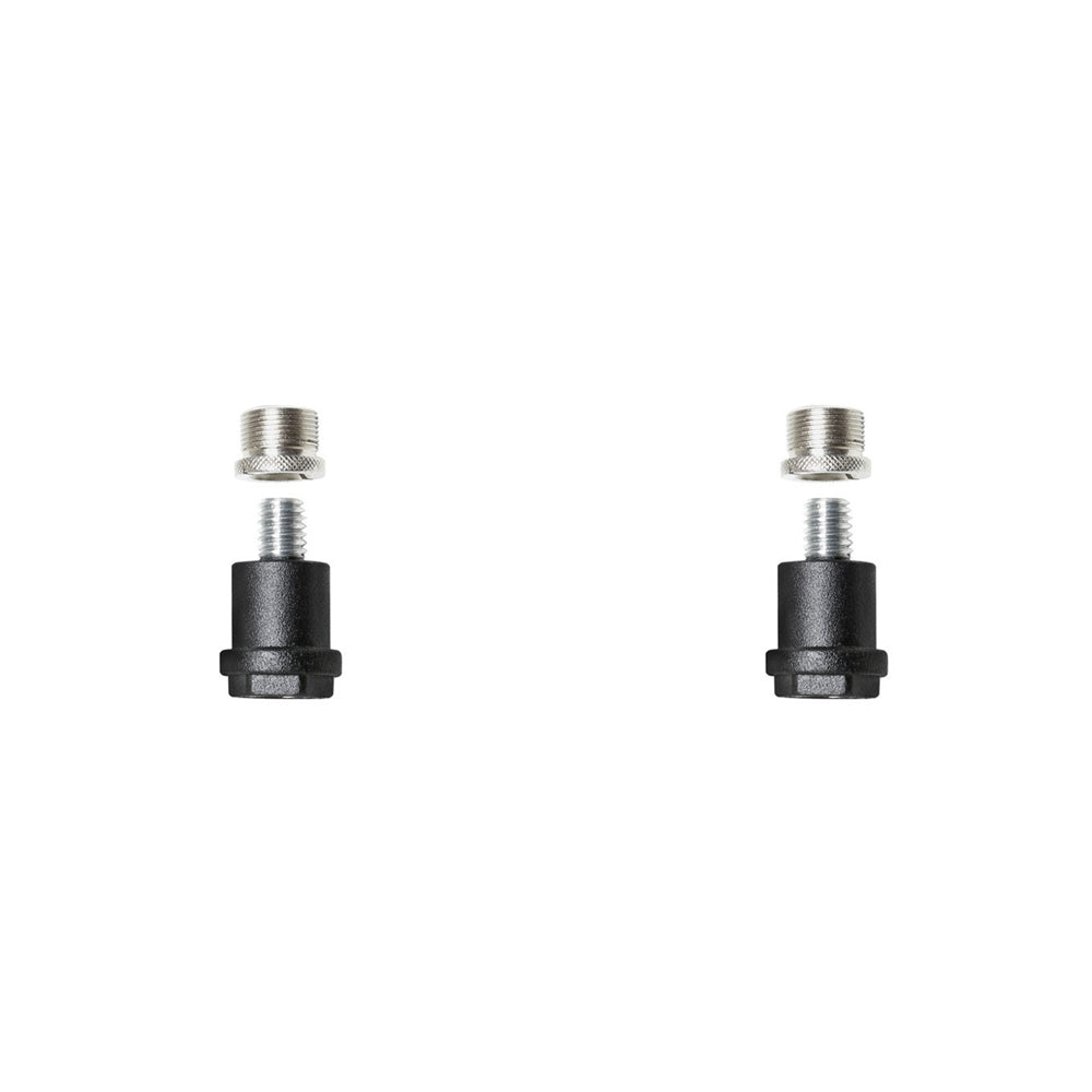 2x Gravity MSQC1TB Quick Aluminium Coupler Crown For Microphone Clips & Booms