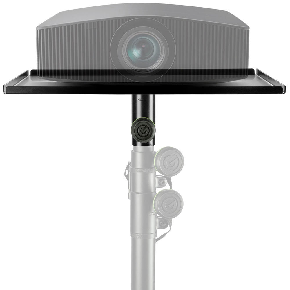 Gravity 42cm Steel Beamer Tray For 35mm Stand - Black
