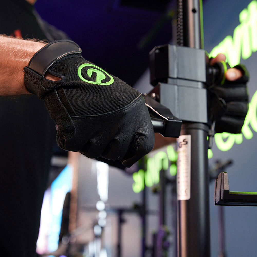 Gravity XWGLOVEL Robust Work Grip Gloves Pair Large - Black