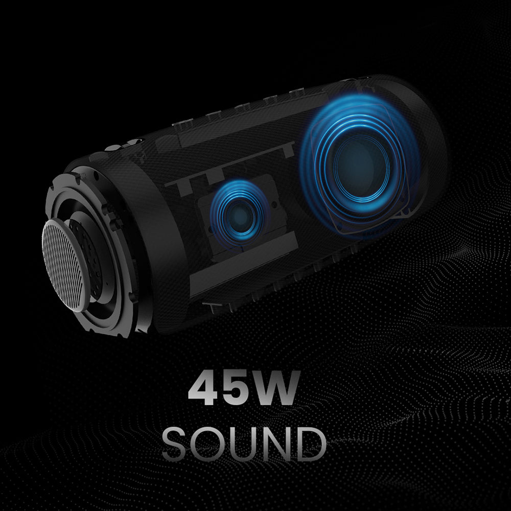 HiFuture Gravity 45W Portable Bluetooth Speaker - Black