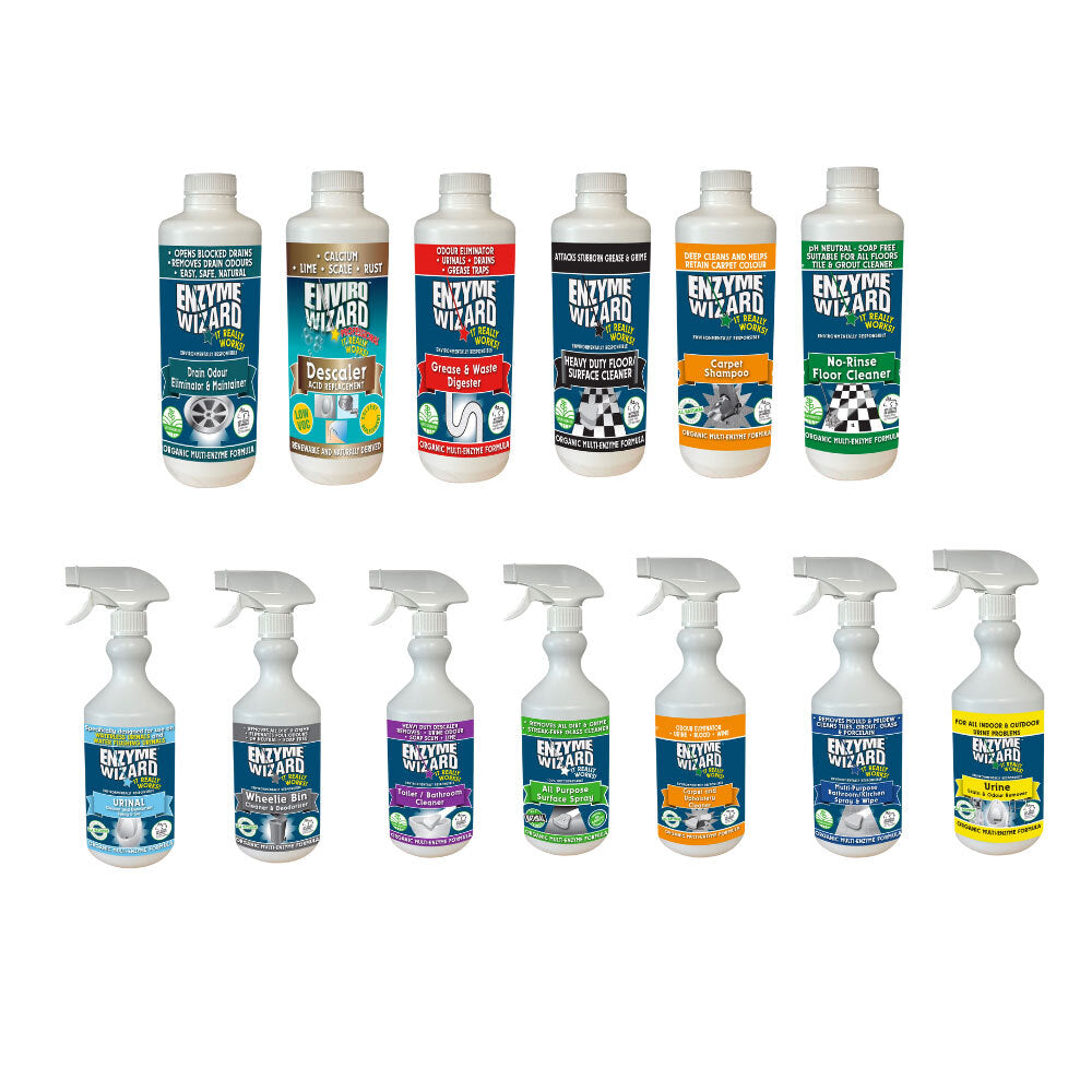 Enzyme Wizard Heavy Duty Floor/Surface Cleaner 10L