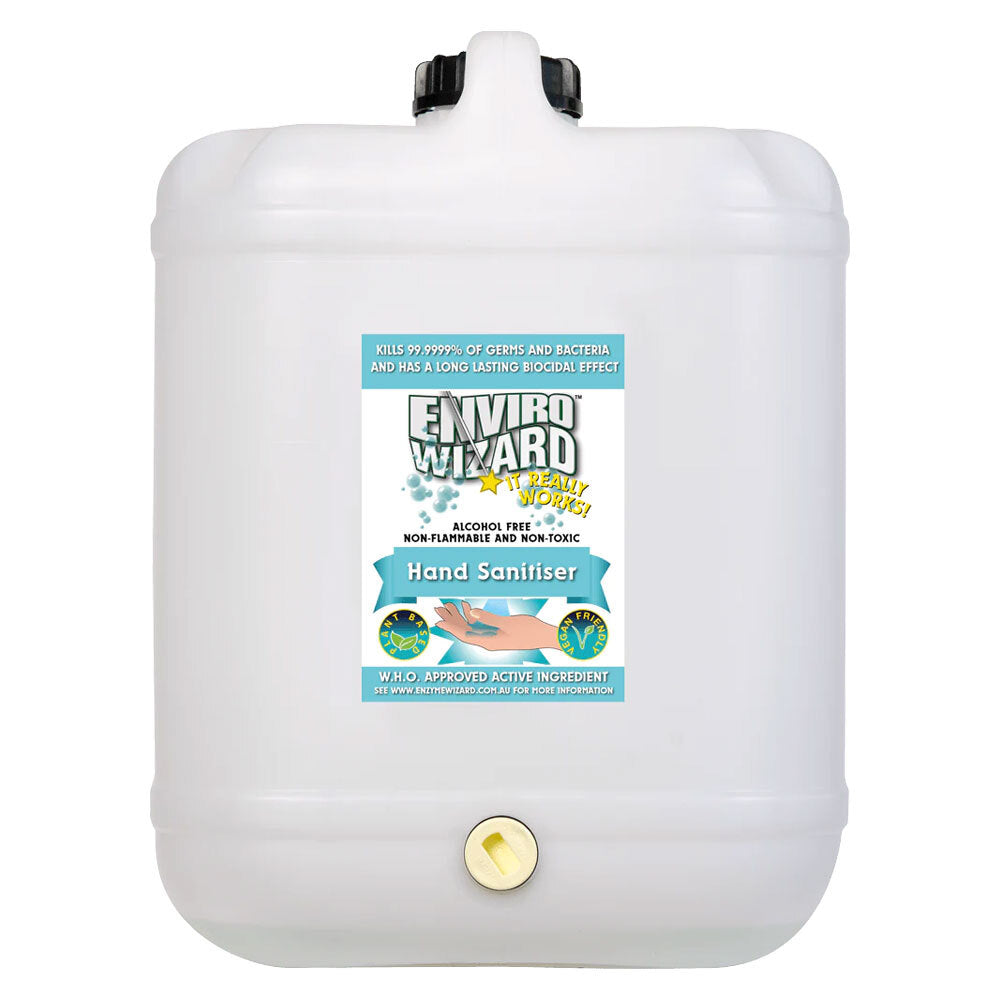 Enviro Wizard Alcohol-Free Hand Sanitiser Spray Refill 20L