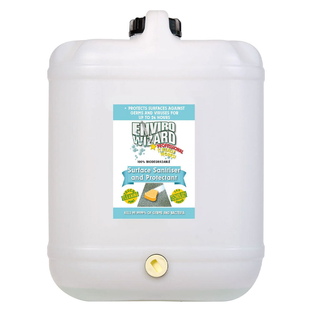 Enviro Wizard Surface Sanitiser & Protectant Spray Refill 20L
