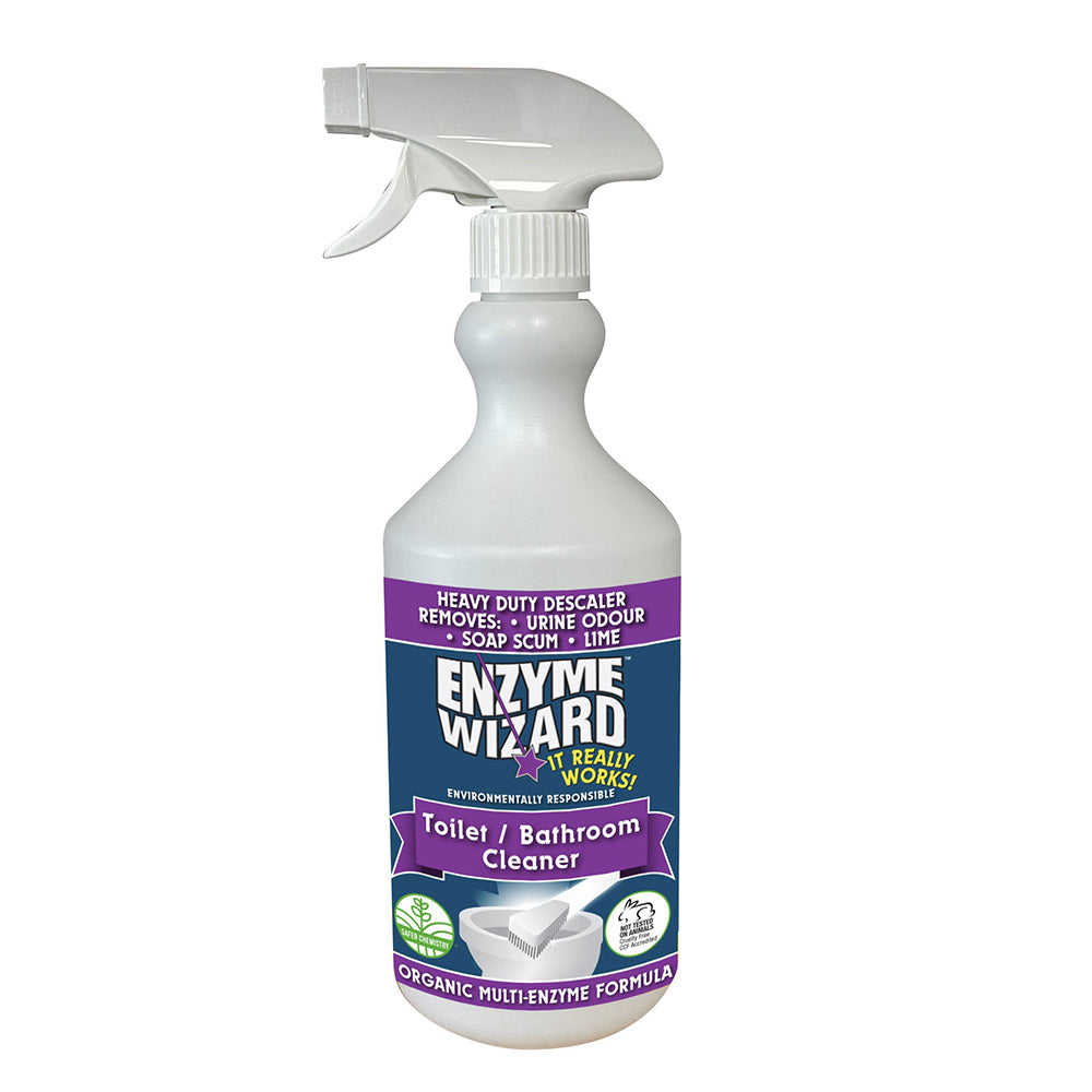 Enzyme Wizard Toilet/Bathroom Cleaner 750ml Spray Bottle