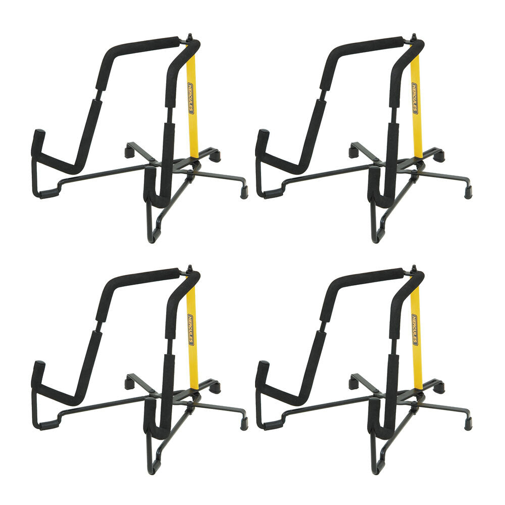 4PK Hercules Travelite Fold Away Electric Guitar Stand