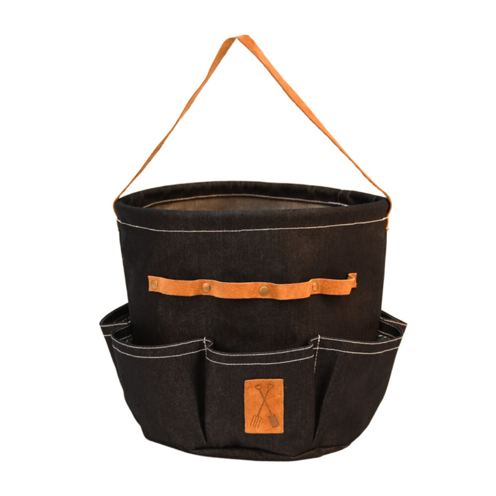 Esschert Design Denim Garden Tool Storage Bag Outdoor Blue