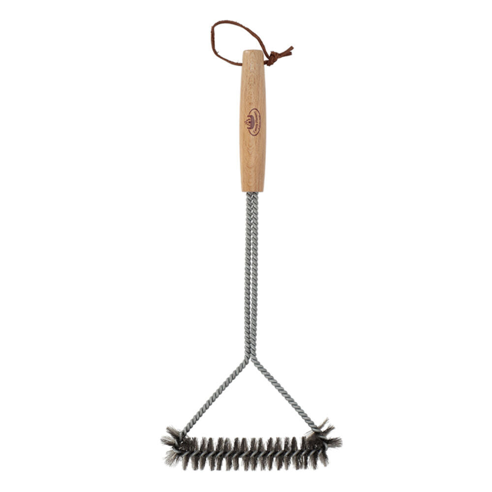 2PK Esschert Design BBQ Cleaning Brush Outdoor Camping Cooking 38.4cm Natural